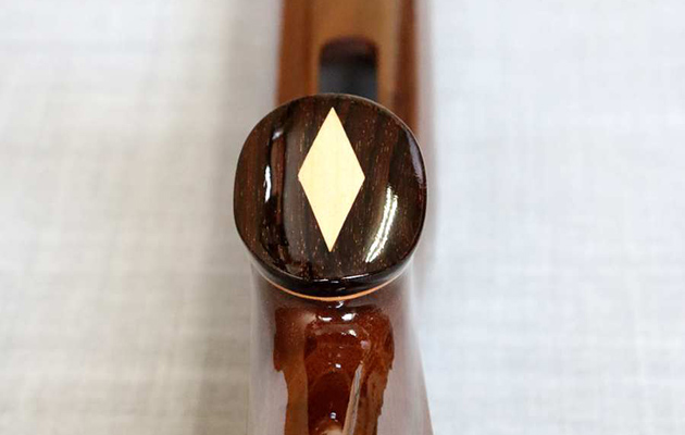 ソノケリン材／ダイヤ型の象嵌