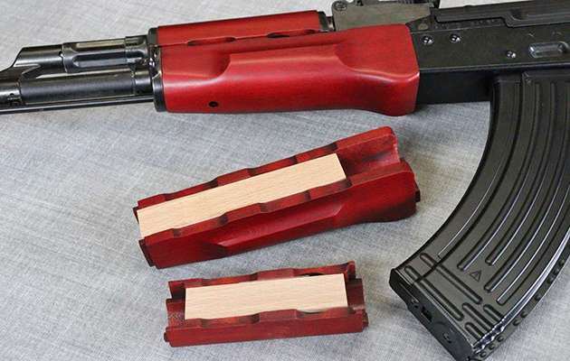 マルイ製 AKMガスガン用 木製ストック If-Product