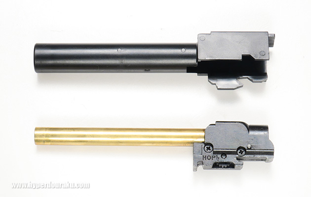 インナーバレルを取り出し