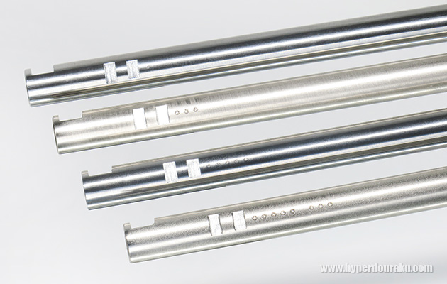 バレルサイドに小さな丸のポイント