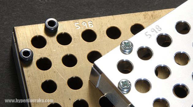 「5.98mm」と「5.96mm」の2種類を用意