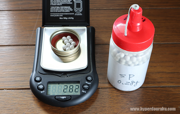デジタルスケールで計測