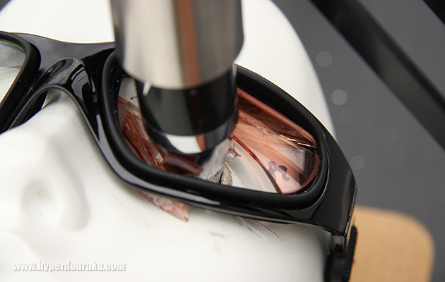 「CR-39」による試験