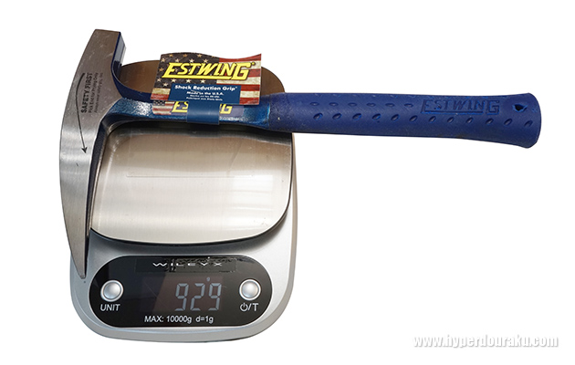 ピッケルハンマーによる連続打撃実験