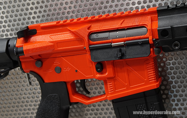 レシーバーはまだ3Dプリンタ製