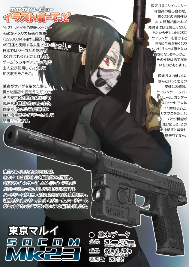 東京マルイ　SOCOM MK23 ソーコム　ガス