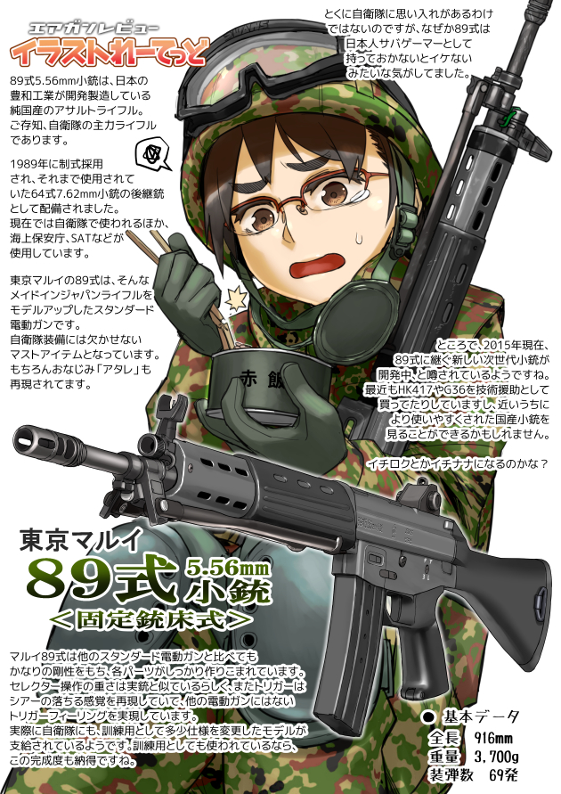 東京マルイ 電動ガン 89式小銃 <固定銃床式> 1