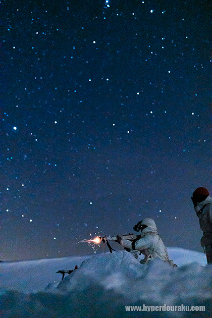 夜間射撃