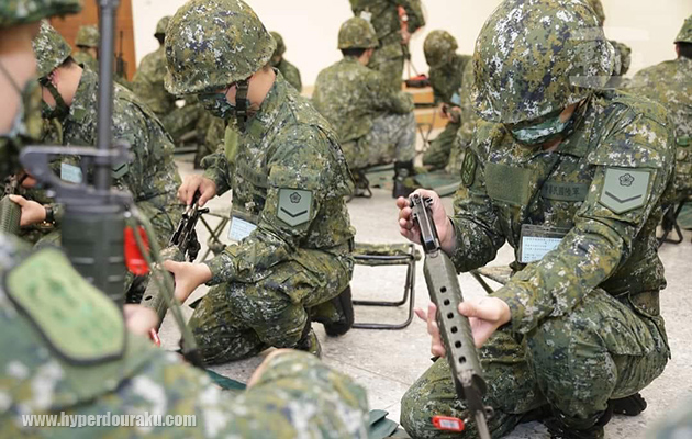 銃の分解組立