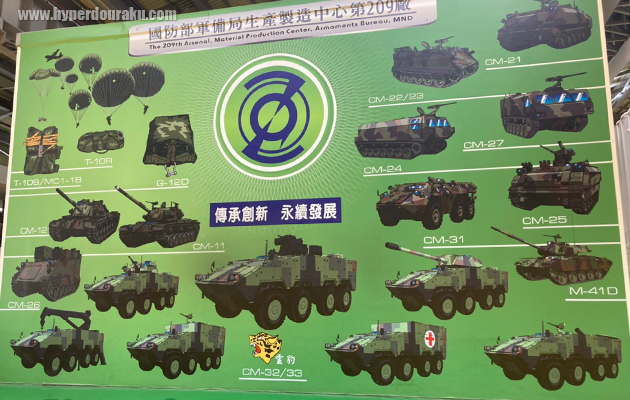 軍用車両群
