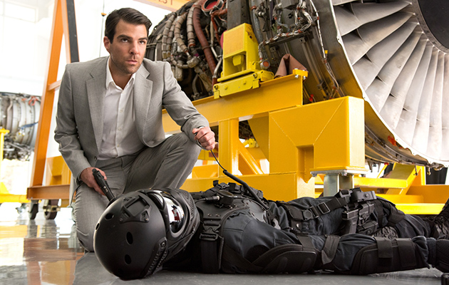 倒れている追跡者