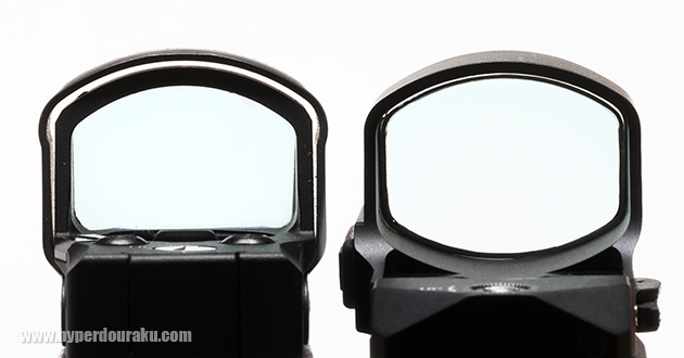 デルタポイント(左)とのレンズ比較