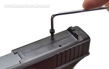 2.5mmの穴を開ける