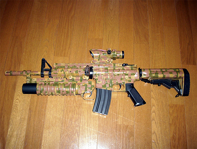 Ｍ４ＲＩＳ改フローリング迷彩