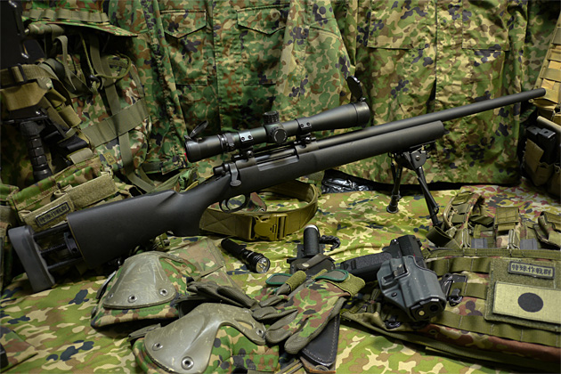  現代の侍、防人の狙撃銃