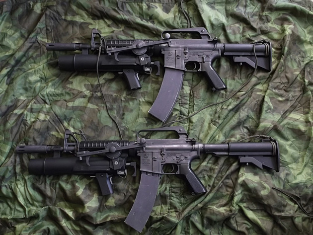 XM177E2 and XM148