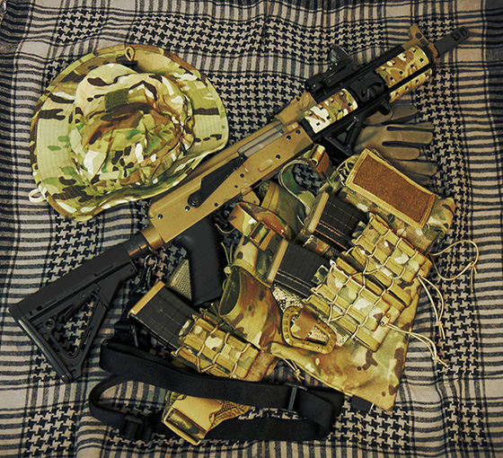 MAG-K with MultiCam gear