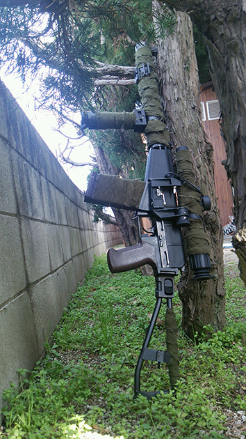 妹に「なぜ銃にワカメを巻いているの？」と言われました…