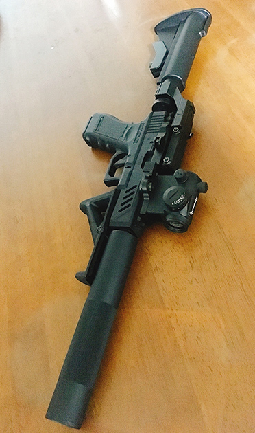 簡単脱着式変態GLOCK18C