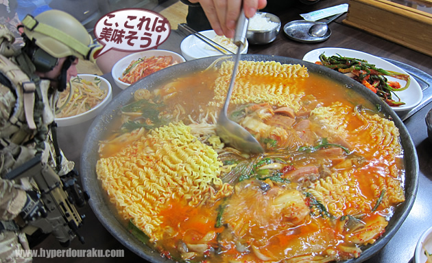 グツグツと美味そうなプデチゲ