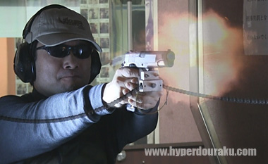 マズルフラッシュ