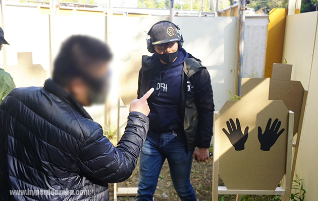 BB弾が当たっているか採点