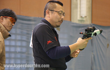 トモ ハセガワさんもかなり苦戦