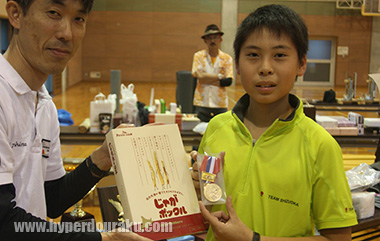 ジュニアクラス（18歳未満／2競技）優勝