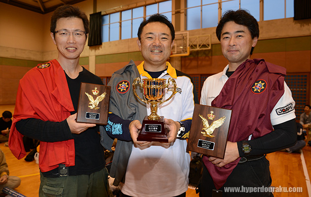 総合優勝はコバヤシ コウゾウ選手