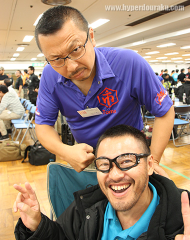 トモさんと堺さんのツーショット