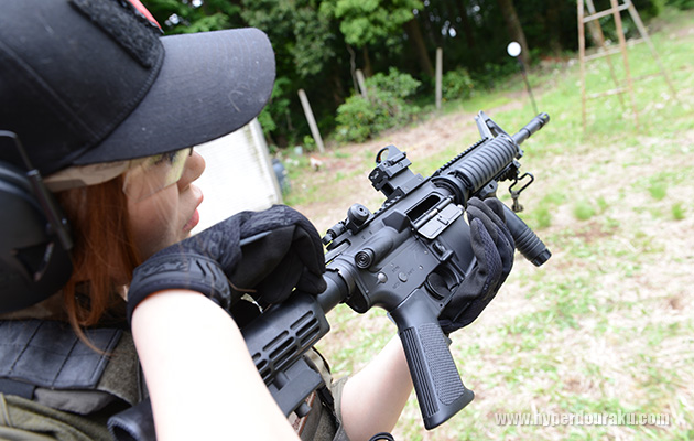 ガスブローバックガン M4A1 MWS