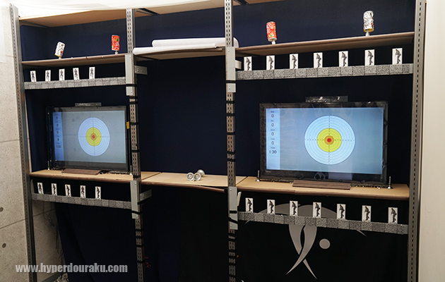 エイテック製の電子ターゲット