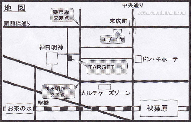 TARGET-1の地図