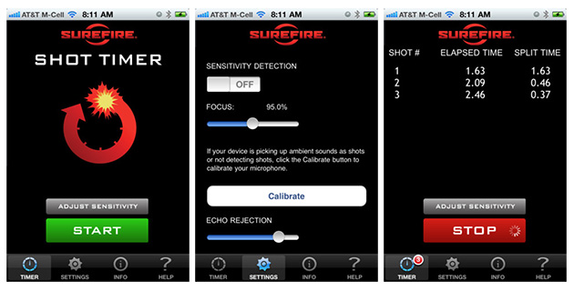 SUREFIREのShot Timer