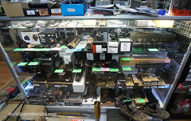 高価な実物系パーツ