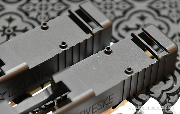 D型シリンダーを採用するG18