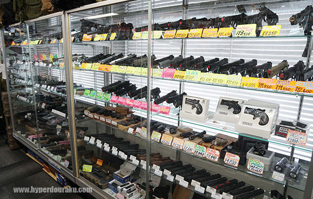 ハンドガンコーナー