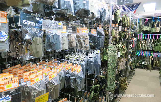 ホルスター、ダンプポーチ、ユーティリティポーチ