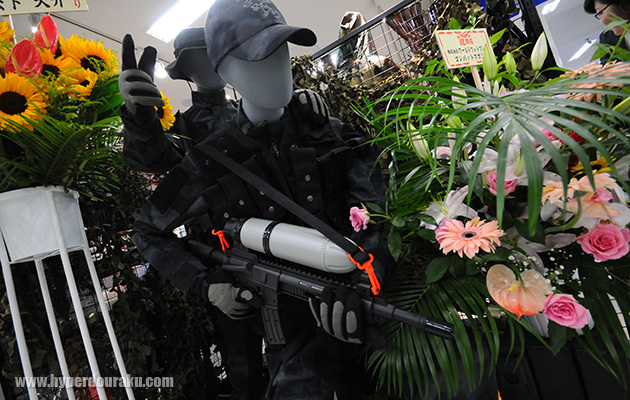 M4タイプのウォーターガン