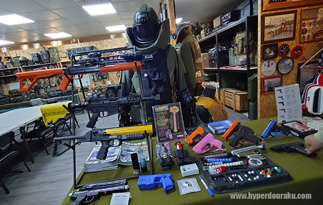 耐爆スーツやノンリーサルウェポン