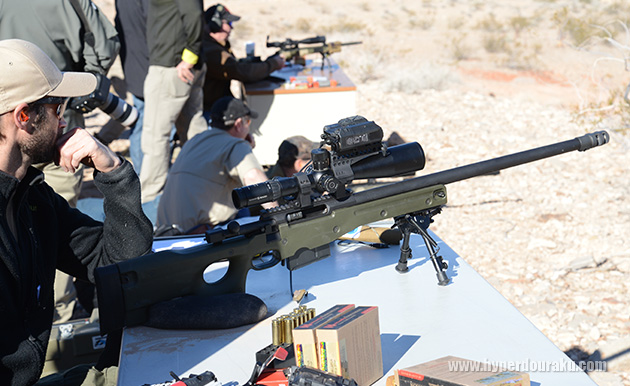 .338ラプア弾仕様のAWライフル