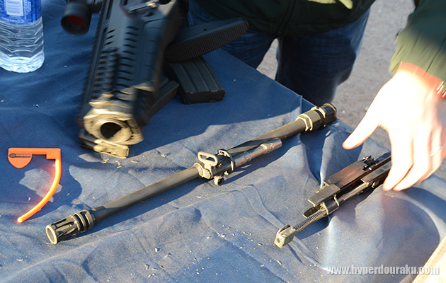 バレルが容易に着脱