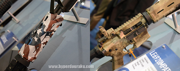 ナショナルカラーやA-TACSカラーのハンドガード