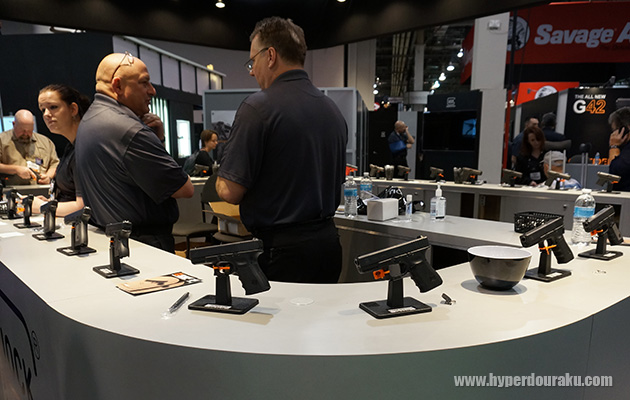 グロックの様々なバリエーションも展示