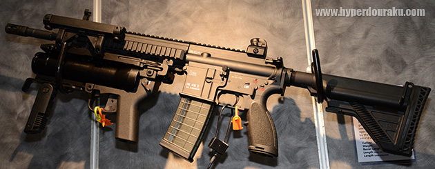 HK416にM320A1をアンダーマウント