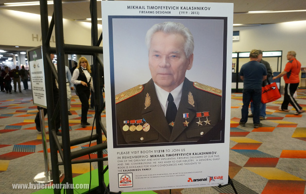 ミハエル・カラシニコフさんの写真