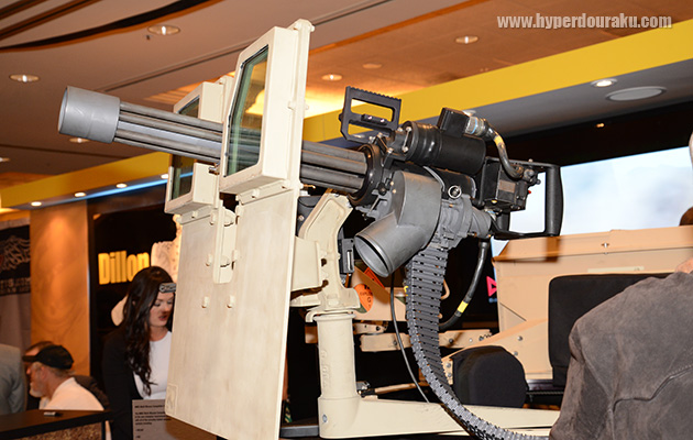 Dillon Aero社のM134D車載用ガトリングガン