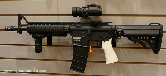 グリップアングルの異なるバトルグリップ