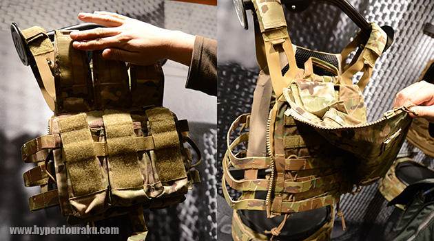 フラップ式のマグポーチ