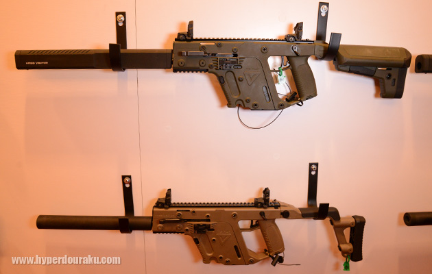 口径.45ACPのサブマシンガン